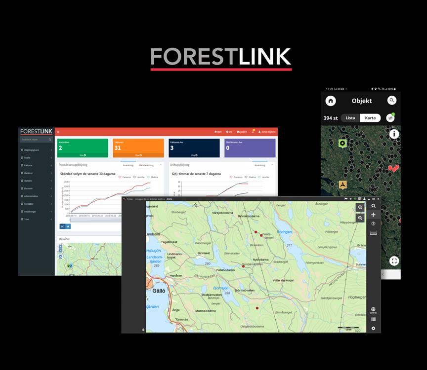 ForestBase och ForestLink är sammankopplade!