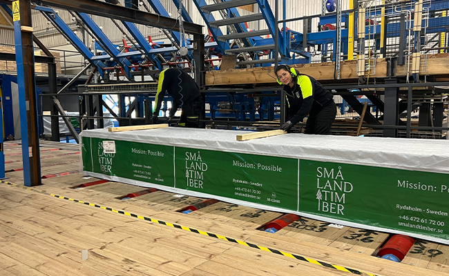 TimberBase hos Småland Timber