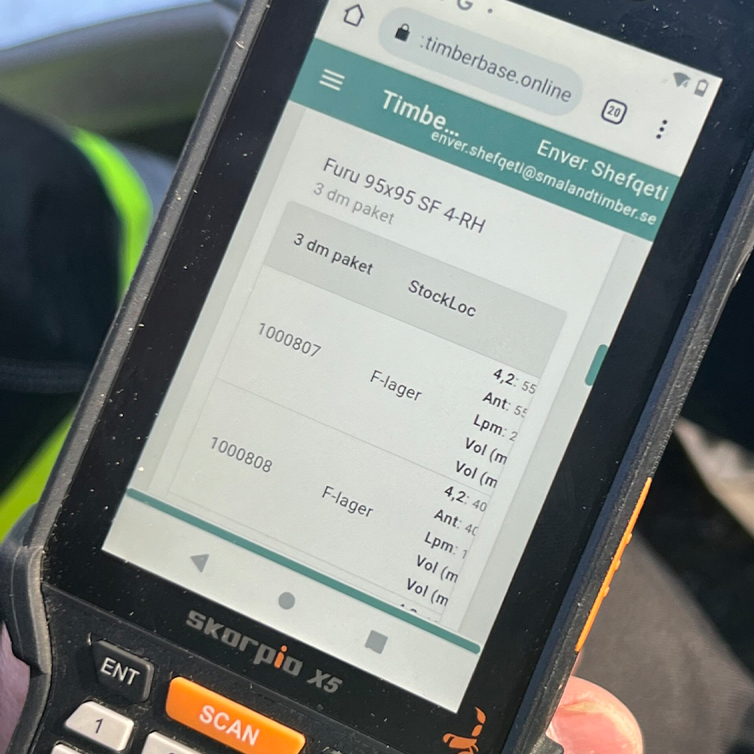 TimberBase scanner